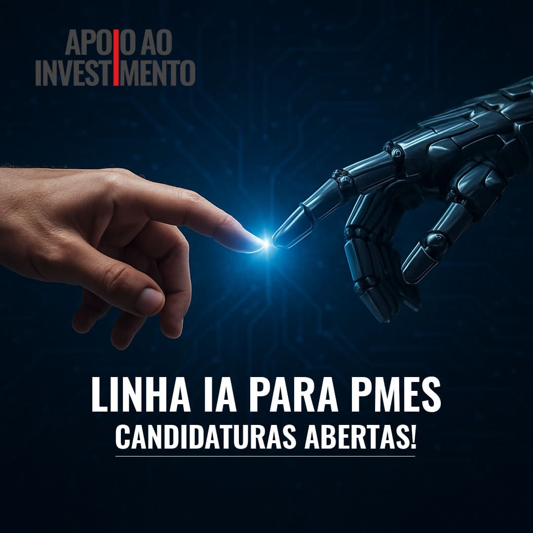 Linha IA para PMEs: 75% a fundo perdido para Inteligência Artificial